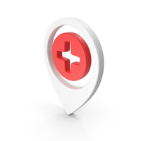 Hospital Medical Plus Location Shape Symbol White PNG & PSD Images