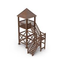 Guard Tower Dark Wood PNG & PSD Images