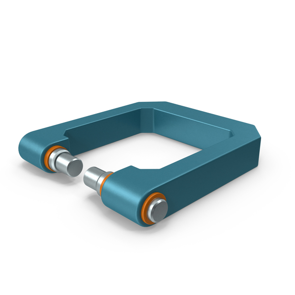 SciFi Mechanical Part Blue PNG & PSD Images