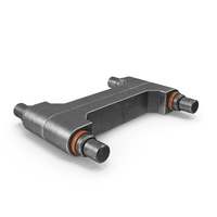 SciFi Mechanical Part Metal Used PNG & PSD Images