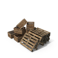 Old Pallets And Crates PNG & PSD Images