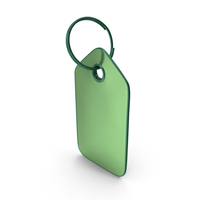 Tag Label Metal Frame Green PNG & PSD Images