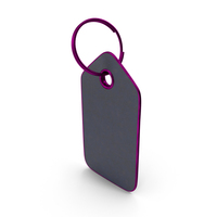 Tag Label Metal Frame Pink PNG & PSD Images