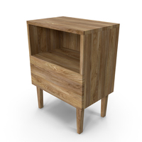 Brown Nightstand PNG & PSD Images