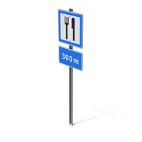 Restaurant Road Sign PNG & PSD Images