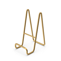 Gold Plate Stand PNG & PSD Images