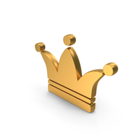 Gold Crown Icon PNG & PSD Images