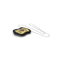 FBI Badge In Leather Case PNG & PSD Images