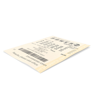 Flat Powerball Lottery Ticket PNG & PSD Images