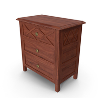 Brown Nightstand PNG & PSD Images