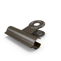 Black Bulldog Clip PNG & PSD Images