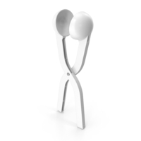 White Snowball Maker PNG & PSD Images
