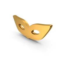 Gold Eye Mask Icon PNG & PSD Images