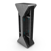 Scifi Pillar Used PNG & PSD Images
