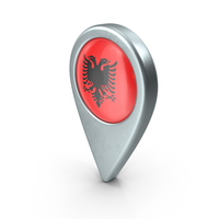Albania Flag Location PNG & PSD Images