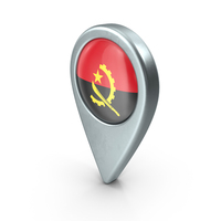 Angola Flag Location PNG & PSD Images