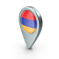 Armenia Flag Location Pin Symbol PNG & PSD Images