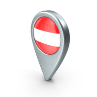 Austria Flag Location PNG & PSD Images