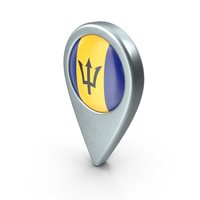 Barbados Flag Location PNG & PSD Images