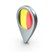 Belgium Flag Location Symbol PNG & PSD Images