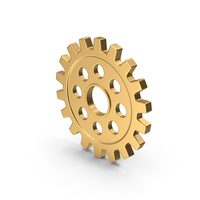 Gold Gear PNG & PSD Images