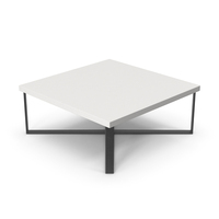 White Coffee Table PNG & PSD Images