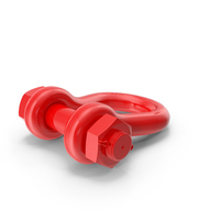 Red Anchor Shackle PNG & PSD Images