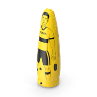 Soccer Air Mannequin Senior Yellow PNG & PSD Images