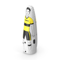 Soccer Dummy For Training Senior Yellow T shirt PNG & PSD Images