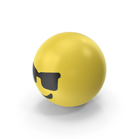 Yellow Heroic Face Emoji PNG & PSD Images