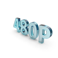 480p Text New PNG & PSD Images