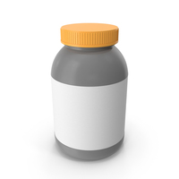 Grey Protein Container PNG & PSD Images
