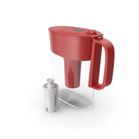 Brita Red Water Pitcher With Filter PNG & PSD Images