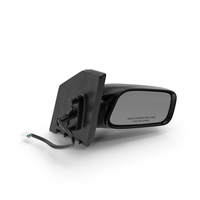 Car Passenger Side Mirror Black PNG & PSD Images