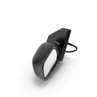 Car Side View Mirror Left Black PNG & PSD Images