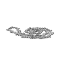 Curled Steel Chain For Chainsaw PNG & PSD Images