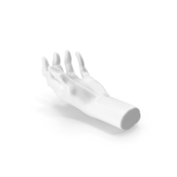 White Statue Open Hand PNG & PSD Images