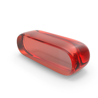 Red Glass Capsule Symbol PNG & PSD Images