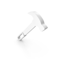 White Hammer Maintenance Repair Icon PNG & PSD Images