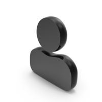 User Black Web Icon PNG & PSD Images