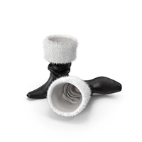 Leather Boots With Fur PNG & PSD Images