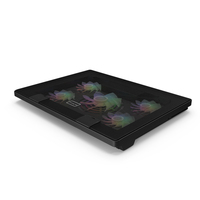 Gaming Laptop Cooling Pad With RGB Lighting PNG & PSD Images