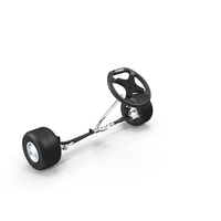 Kart Front Steering Wheel Axle PNG & PSD Images
