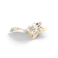 Lottery Ticket Of Powerball Crumpled PNG & PSD Images
