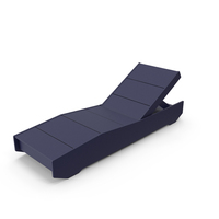 Dark Blue Chaise PNG & PSD Images