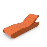 Orange Chaise PNG & PSD Images