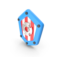 Cute Little Cartoon Shield PNG & PSD Images