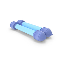 Blue Handle Stick Scroll PNG & PSD Images