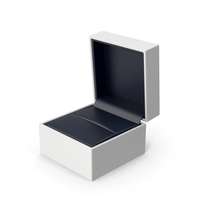 White Ring Box PNG & PSD Images