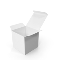 White Open Packaging Box PNG & PSD Images